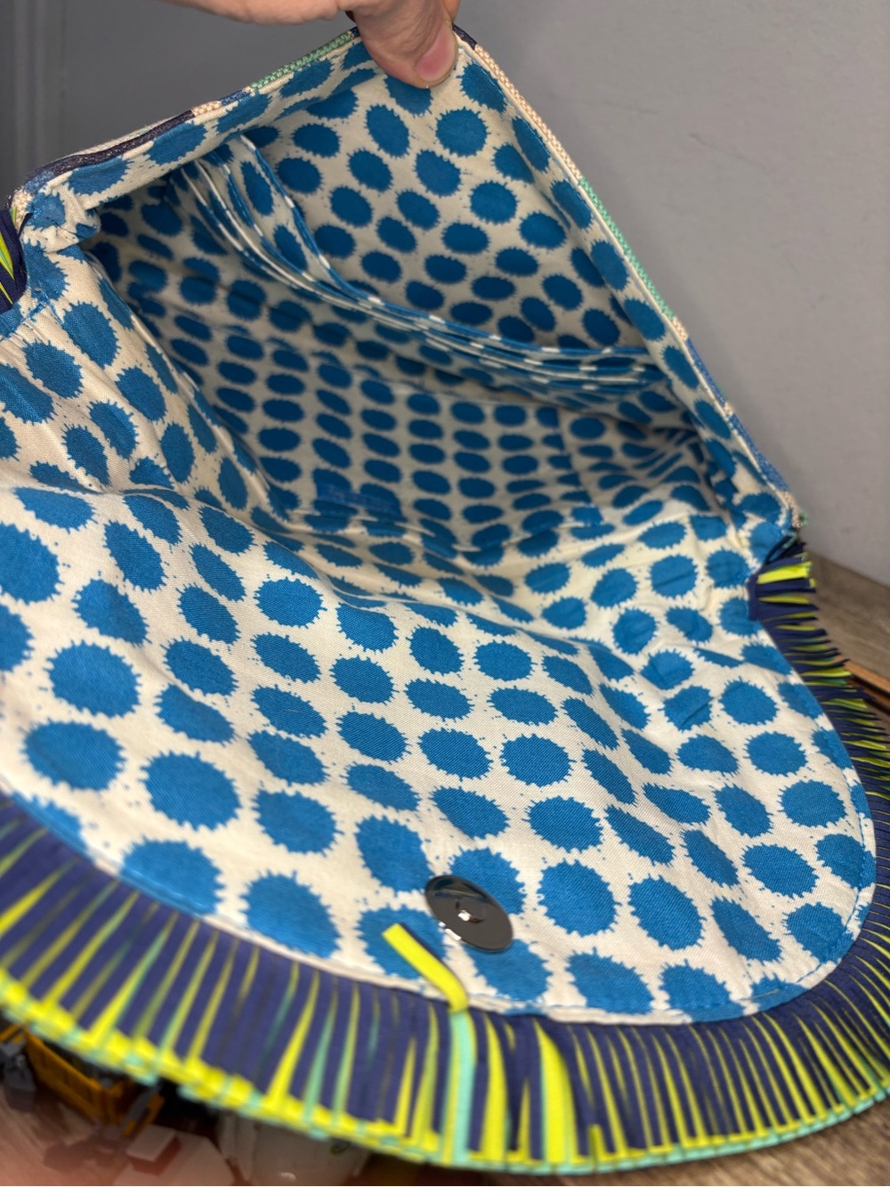Vera Bradley Fringed Wristlet - Picture 8 of 11